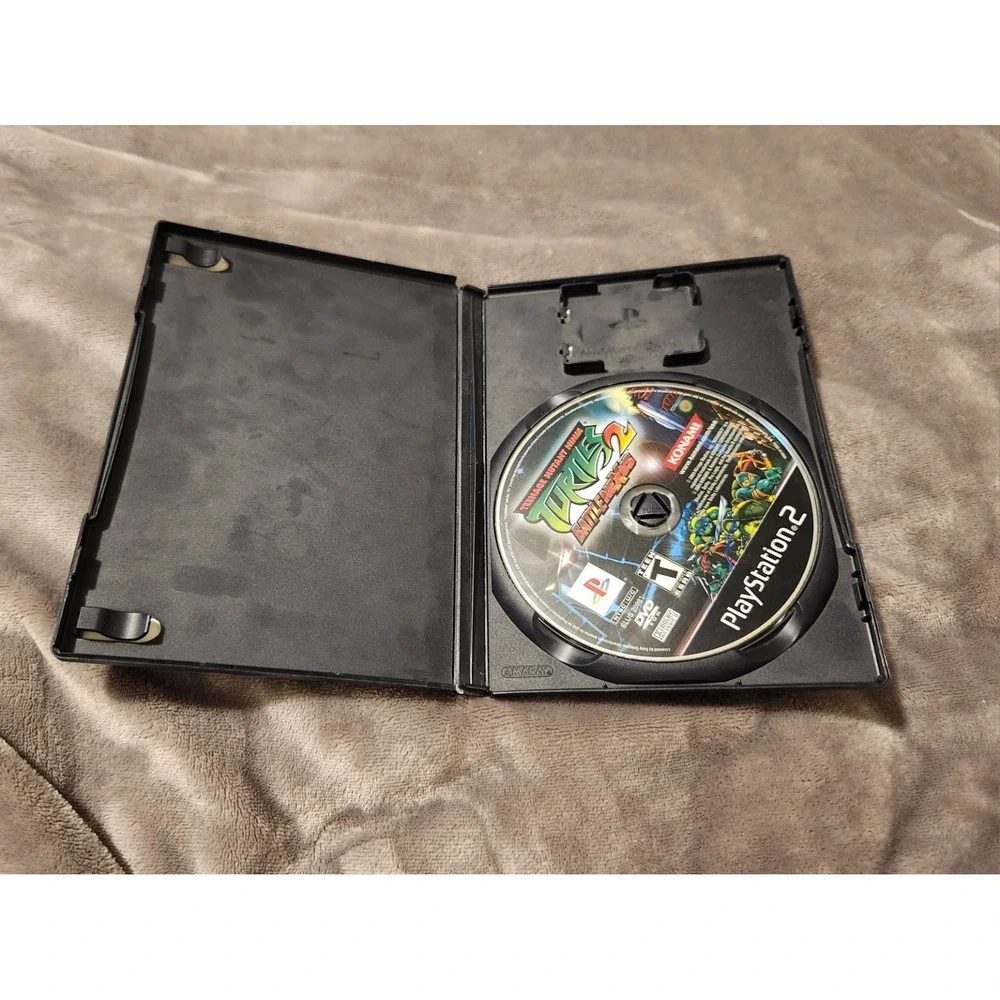 Teenage Mutant Ninja Turtles 2: BattleNexus (Sony PlayStation 2, 2004) TESTED